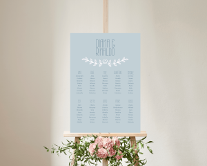 Together - Seating plan 50x70 cm (verticale)