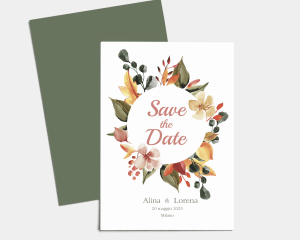October Tones - Save the Date (verticale)