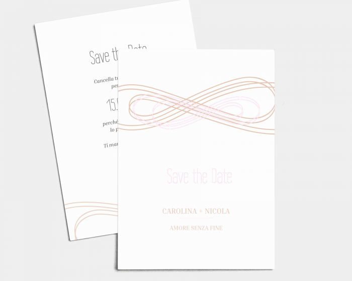 Infinito - Save the Date (verticale)