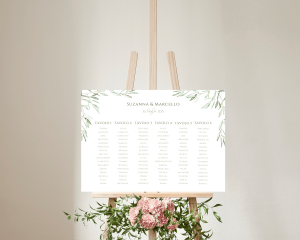Olive - Seating plan 70x50 cm (orizzontale)