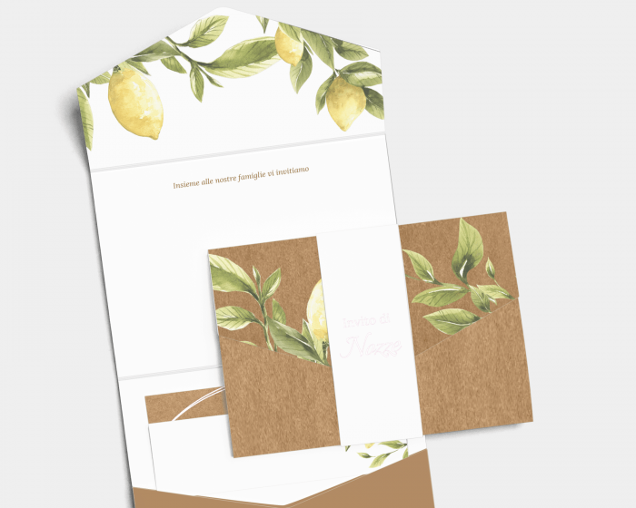Lemon - Pocketfold stampato