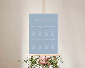 Love Song - Seating plan 50x70 cm (verticale)