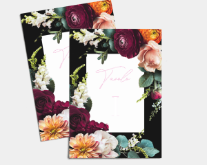 Florals - Cartoncini tableau Set 1 - 10