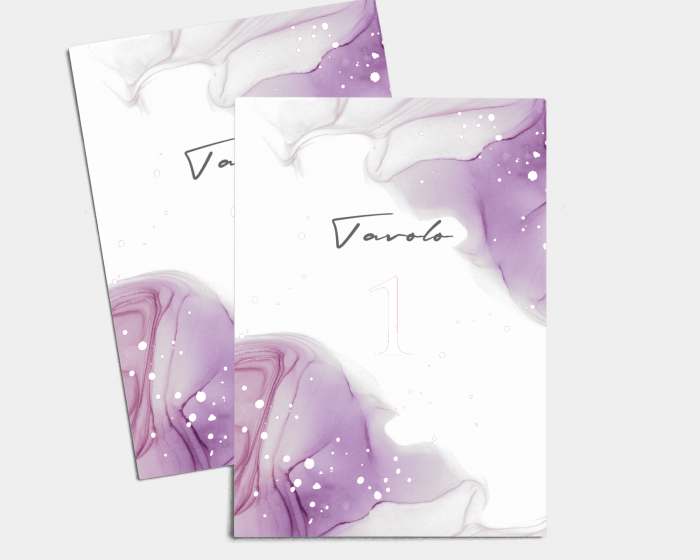 Purple Ink - Cartoncini tableau Set 1 - 10
